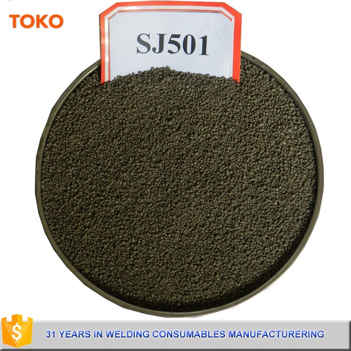 Superior Quality Agglomerating Solder Flux Sj501 Submerged Arc Welding Flux Sj301