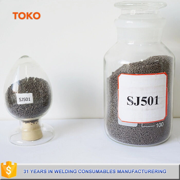 Superior Quality Agglomerating Solder Flux Sj501 Submerged Arc Welding Flux Sj301