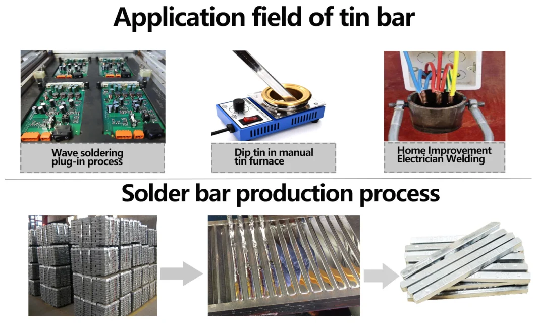 Easy-to-Melt High-Purity Soldering Tin Lead Solder Bar 500g