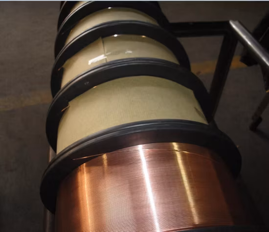 Aws A5.18 Er70s-6 CO2 용접 와이어/고체 용접 와이어/구리 코팅 용접 와이어 1.2mm가 있는 납땜 와이어